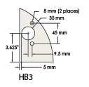 3.625in Pattern - HB3